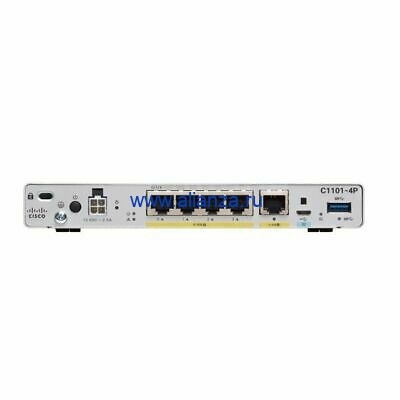 Маршрутизатор Cisco C1111-4PWR ISR 1100 4 х Ports Dual GE WAN Router w/ 802.11ac -R WiFi