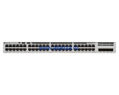Коммутатор Cisco C9300L-48P-4G-E Catalyst 48p PoE, Network Essentials ,4x1G Uplink