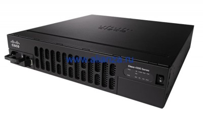 Маршрутизатор Cisco ISR4351/K9 Cisco ISR 4351 (3GE,3NIM,2SM,4G FLASH,4G DRAM,IPB)