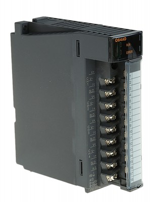 ПЛК: Модули ввода/вывода Q64AD Mitsubishi MELSEC Q PLC I/O Module 4 (Channel) Inputs, 4 Outputs 5 V dc, 98 x 27.4 x 90 mm