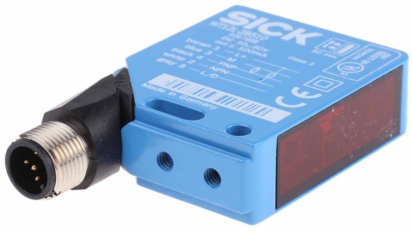 Фотоэлектрические датчики WT12L-2B510 Sick Diffuse Photoelectric Sensor 20 → 50 mm Detection Range PNP IP69K Block Style WT12L-2B510