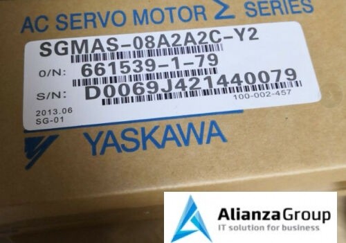 Сервомотор YASKAWA SGMAS-08A2A2C-Y2