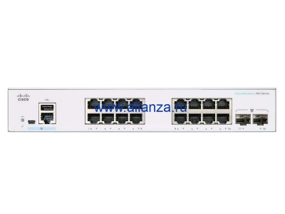 Коммутатор Cisco SB CBS350-16T-2G-EU Managed 16-port GE, 2x1G SFP