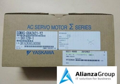 Сервомотор YASKAWA SGMAS-08A2A21-Y2