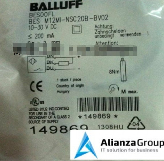 Датчик/Модуль Balluff BES M12MI-NSC20B-BV02