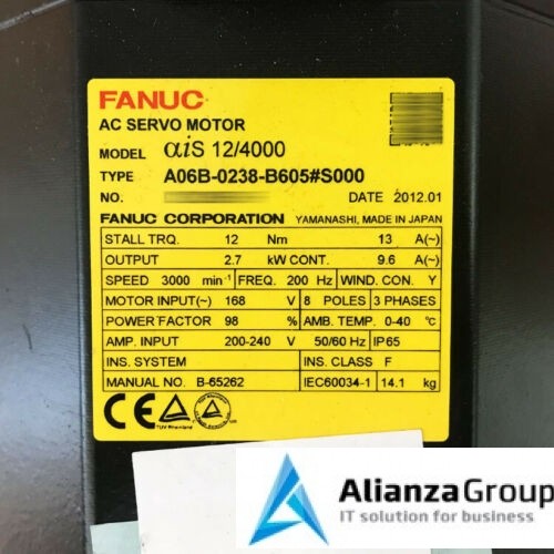 Сервомотор FANUC A06B-0238-B605#S000
