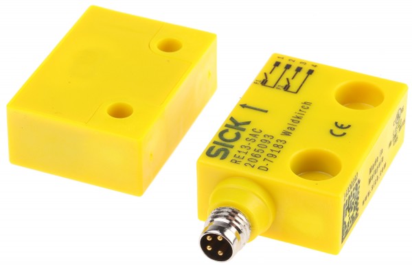 Бесконтактные аварийные переключатели RE13-SAC RE13 Magnetic Safety Switch, Magnetic Actuator, Plastic, 30 V dc