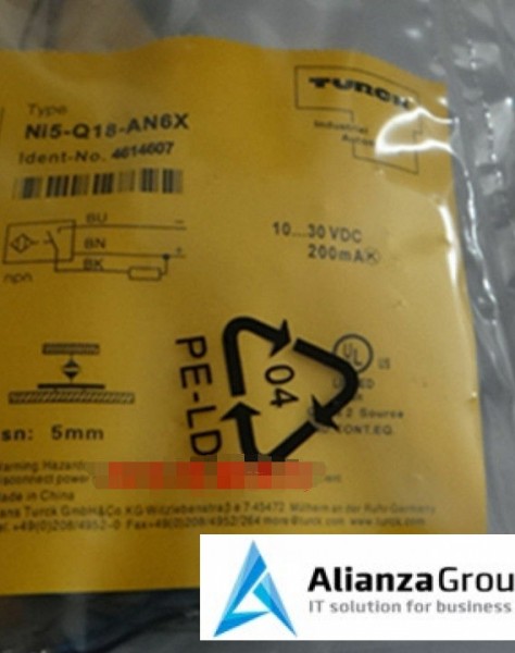 Датчик/Модуль TURCK Ni5-Q18-AN6X Ni5Q18AN6X