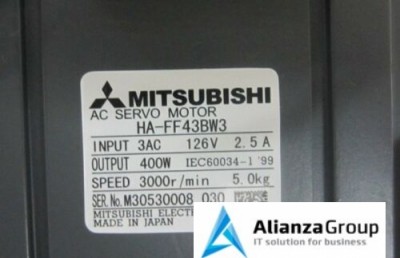 Сервомотор Mitsubishi HA-FF43BW3