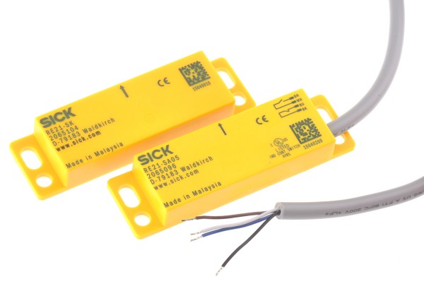 Бесконтактные аварийные переключатели RE21-SA05 RE21 Magnetic Safety Switch, Magnetic Actuator, Plastic, 30 V dc