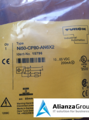 Датчик/Модуль TURCK Ni50-CP80-AN6X2