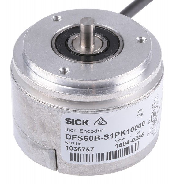 Преобразователи угол-код (энкодеры) DFS60B-S1PK10000 Sick Incremental Encoder 10000 ppr Solid 5 → 32 V dc