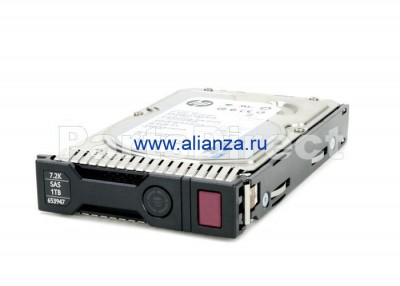 507613-001 Жесткий диск HP G8 G9 1-TB 6G 7.2K 3.5 SAS SC
