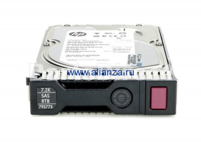 793703-B21 Жесткий диск HP G8 G9 8-TB 12G 7.2K 3.5 SAS SC