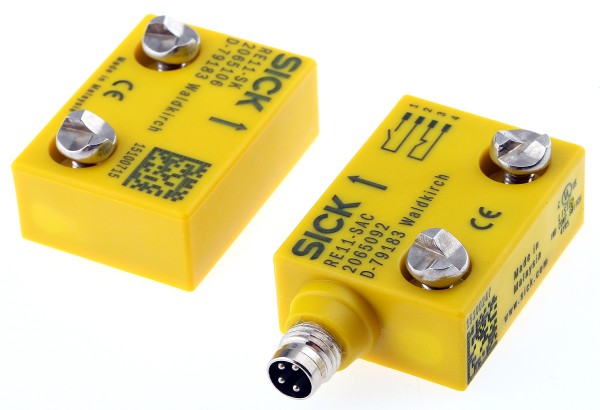 Бесконтактные аварийные переключатели RE11-SAC RE11 Magnetic Safety Switch, Magnetic Actuator, Plastic, 30 V dc