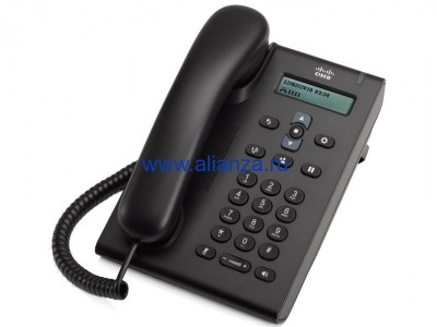 Телефон Cisco Unified SIP Phone CP-3905 Cisco Unified SIP Phone 3905, Charcoal, Standard Handset