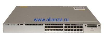 Коммутатор Cisco WS-C3850R-24T-S Catalyst 3850 24 Port Data IP Base, Russia