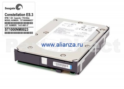 ST1000NM0063 Жесткий диск Seagate 1 Тб 3.5' 7200 об/мин