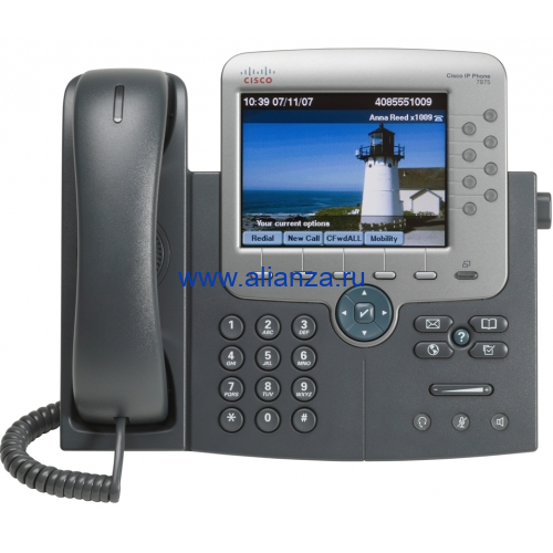 Телефон Cisco IP Phone CP-7975G Cisco UC Phone 7975, Gig Ethernet, Color