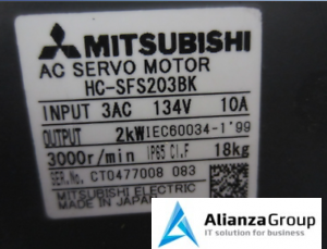Сервомотор Mitsubishi Electric HC-SFS203BK
