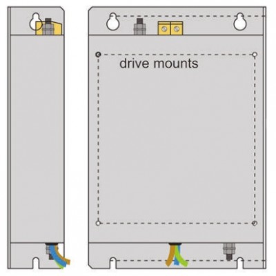 Фильтры электромагнитных помех и принадлежности FFR-MSH-040-8A-RF1 EMI Filter for E740 0.4 -1.5kW Inverter