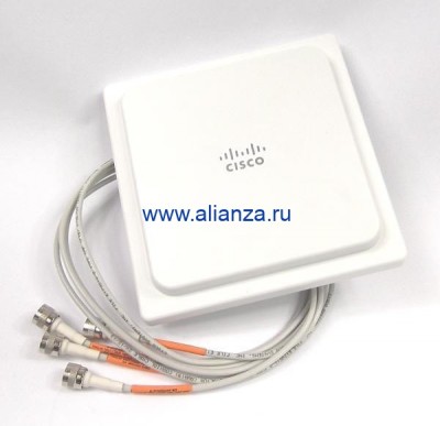 Антенна Cisco AIR-ANT2524V4C-R 2.4GHz 2dBi/5GHz 4dBi Ceiling Mount Omni Ant., 4-port,RP-TNC