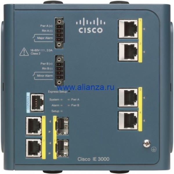 Коммутатор Cisco IE-3000-4TC-E IE 3000 4-Port Base Switch w/ Layer 3