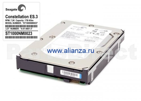 ST1000NM0023 Жесткий диск Seagate 1 Тб 3.5' 7200 об/мин