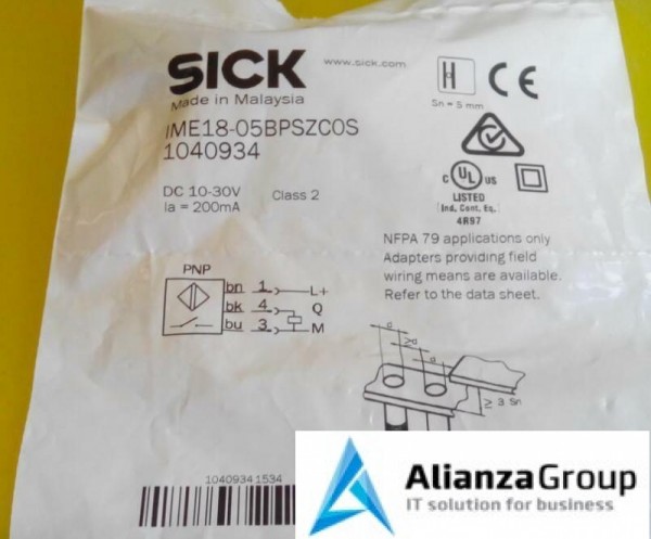 Датчик/Модуль SICK IME18-05BPSZC0S