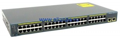 Коммутатор Cisco WS-C2960R+48TC-S Catalyst 2960 Plus 48 10/100 + 2 T/SFP LAN Lite, Russia