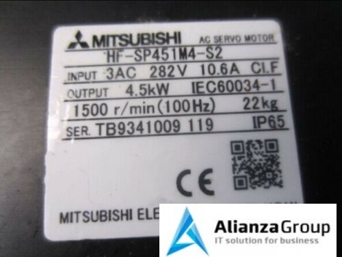 Сервомотор Mitsubishi HF-SP451M-S2