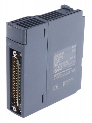 ПЛК: Модули ввода/вывода QY81P Mitsubishi MELSEC Q PLC I/O Module 32 Outputs 12 → 24 V dc, 98 x 27.4 x 90 mm