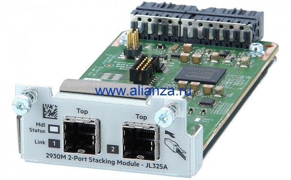 HPE JL325A - Модуль Aruba 2930M 2-port Stacking Module