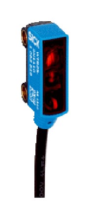 Фотоэлектрические датчики WTB2SC-2P3274 Sick Background Suppression Photoelectric Sensor 4 → 90 mm Detection Range PNP IO-Link IP67 Block Style
