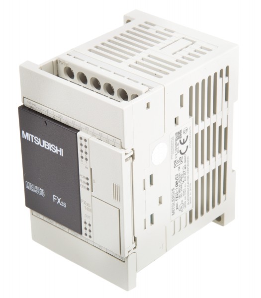 ПЛК: Центральные процессоры FX3S-14MR-ES Mitsubishi FX3S PLC CPU, Ethernet, ModBus Networking, 4000 Steps Program Capacity, 8 Inputs, 6 Outputs