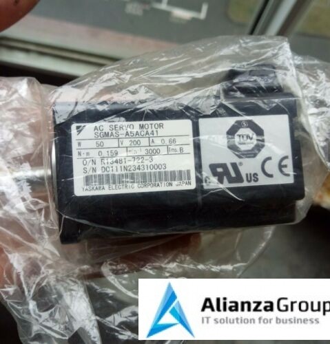 Сервомотор YASKAWA SGMAS-A5ACA41