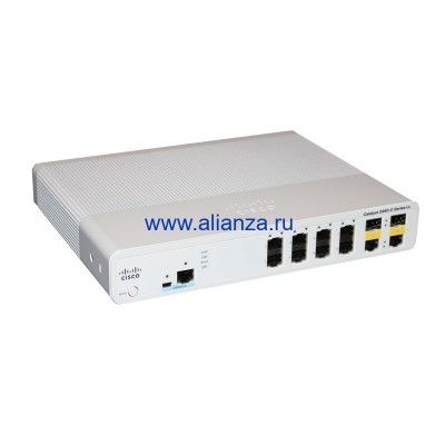 Коммутатор Cisco WS-C2960C-8TC-S - Switch 8 FE, 2 x Dual Uplink, Lan Lite