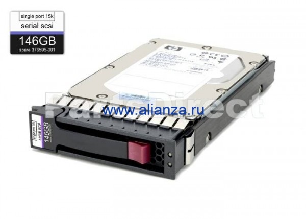 375872-S21 Жесткий диск HP 146-GB 3G 15K 3.5 SP SAS HDD