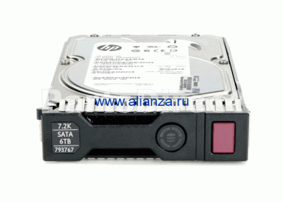 765862-001 Жесткий диск HP G8 G9 6-TB 6G 7.2K 3.5 SATA SC