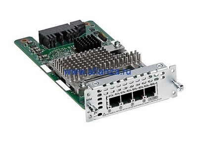 Модуль Cisco NIM-4FXS 4-Port Network Interface Module - FXS, FXS-E and DID
