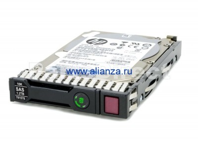 781518-S21 Жесткий диск HP G8 G9 1.2-TB 12G 10K 2.5 SAS SC