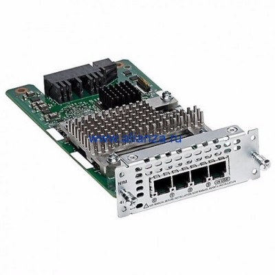 Модуль Cisco NIM-4BRI-NT/TE 4-port Network Interface Module - BRI (NT and TE)