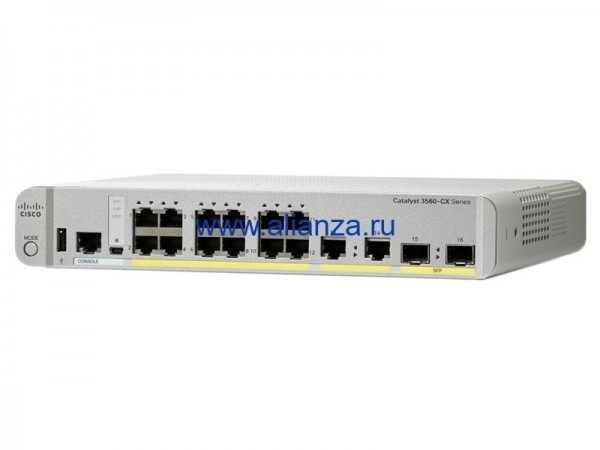 Коммутатор Cisco WS-C3560CX-12TC-S - 12 Port Data IP Base