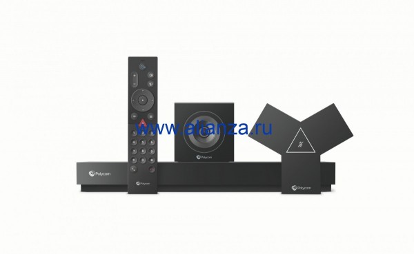 Poly G7500 — Система видеоконференцсвязи (G7500 модуль, камера EagleEye Cube USB 5x EPTZ, IP-микрофон, Bluetooth контроллер, комплект кабелей)