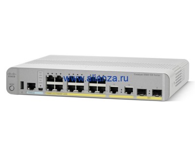 Коммутатор Cisco WS-C3560CX-12PD-S - 12 Port PoE, 10G Uplinks IP Base