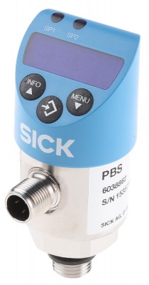 Датчики давления PBS-RB010SG1SSNAMA0Z Sick Gauge Pressure Sensor, 10bar Max Pressure Reading , 15 → 35 V dc, G1/4, IP67
