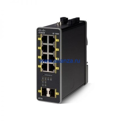 Коммутатор Cisco IE-1000-8P2S-LM