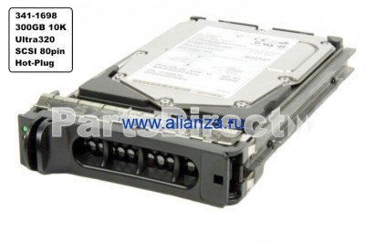 341-1698 Жесткий диск Dell 300 Гб 10000 об/мин