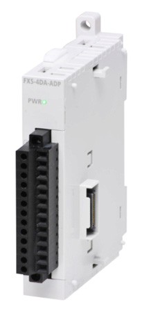 ПЛК: Модули расширения FX5-4DA-TC-ADP Mitsubishi Analogue Module Analogue Output 4 Output 24 V dc 17.6 x 106 x 89.1 mm