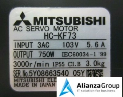 Сервомотор Mitsubishi Electric HC-KF73